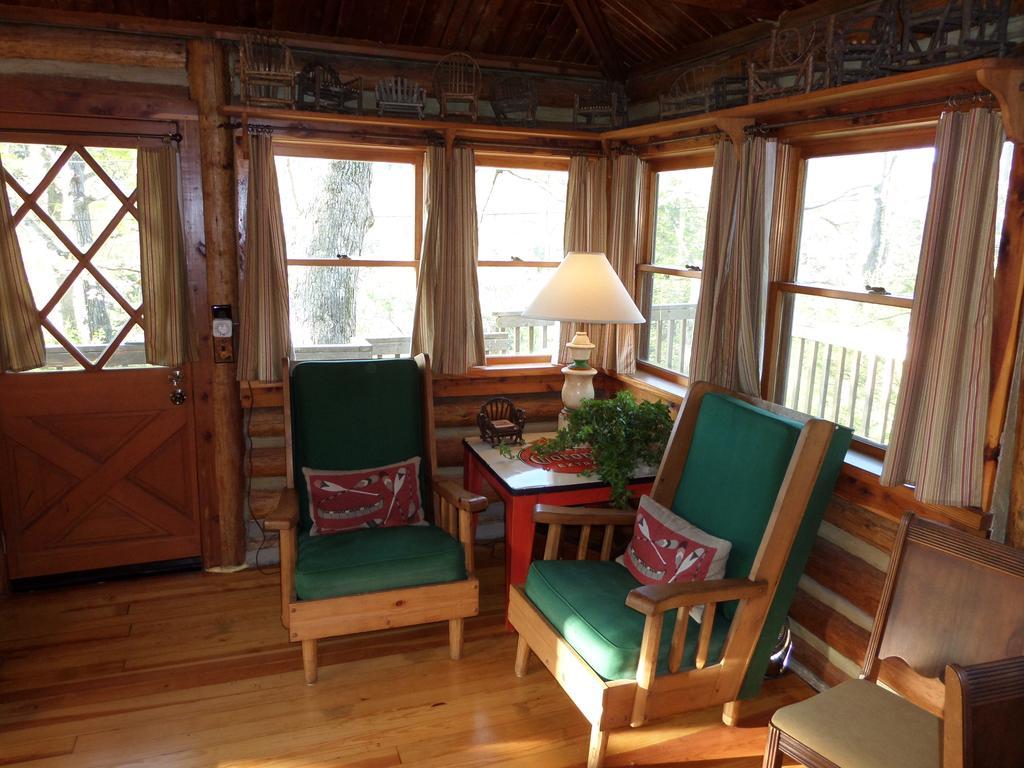 Lake Lucerne Treehouse Villa Eureka Springs Luaran gambar